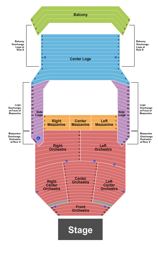 Uihlein Hall Hamilton Seating Chart
